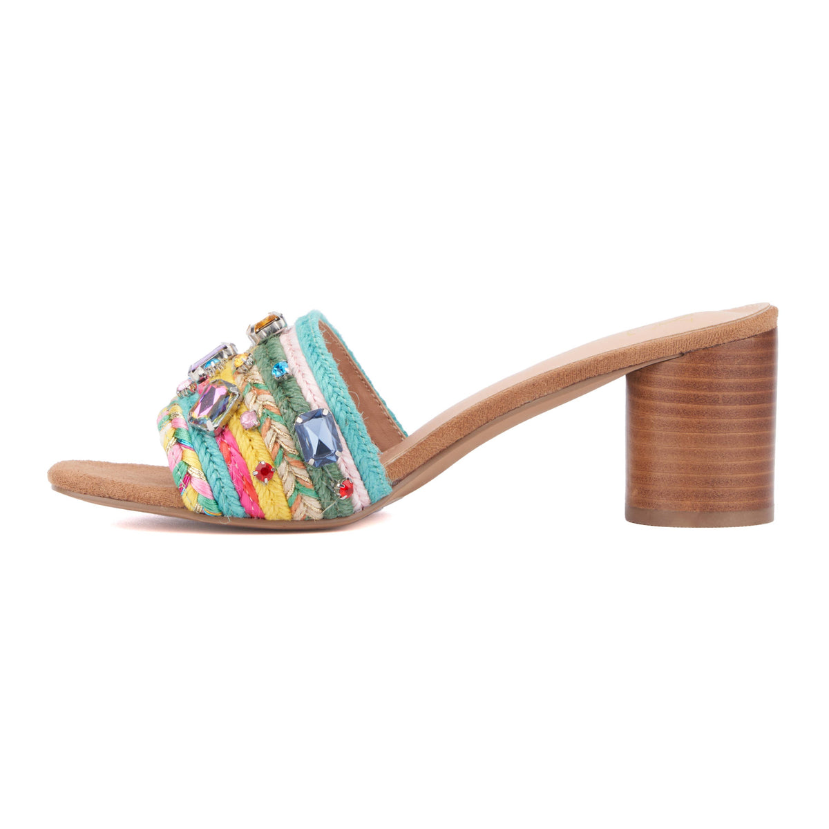 New York & Company Women's Raquell Block Heel Sandal