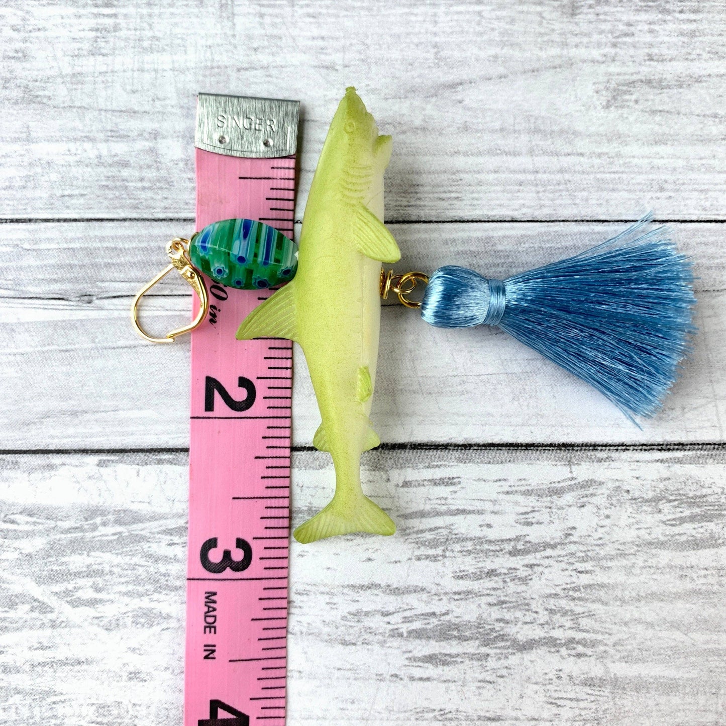 Coastal Waters Shark Earrings