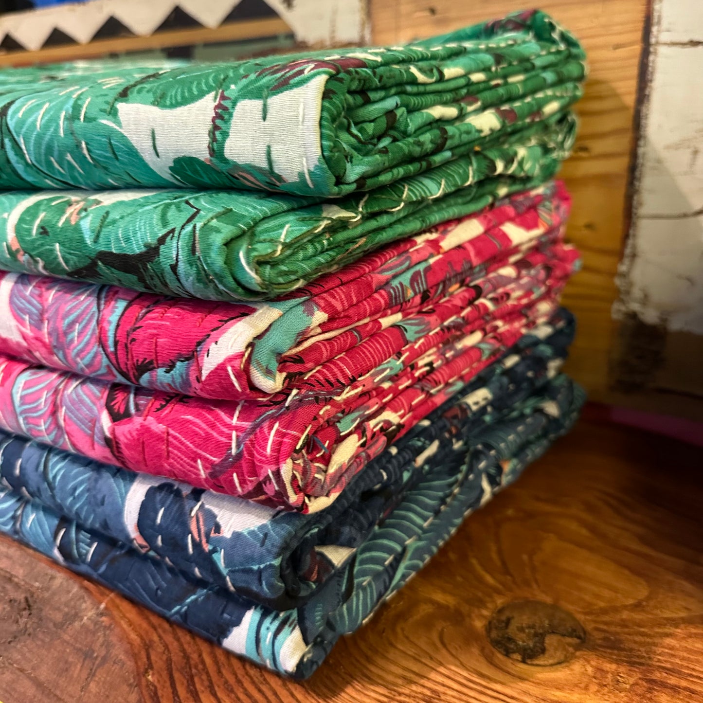 "Hollywood Summer" Banana Leaf Blanket
