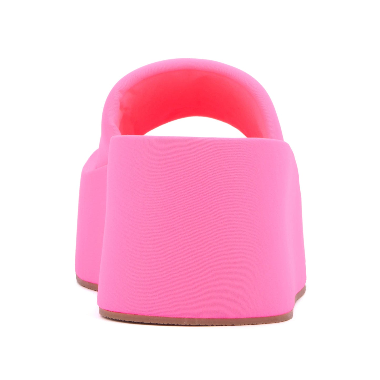 Neon Pink Uproar Wedge Sandal