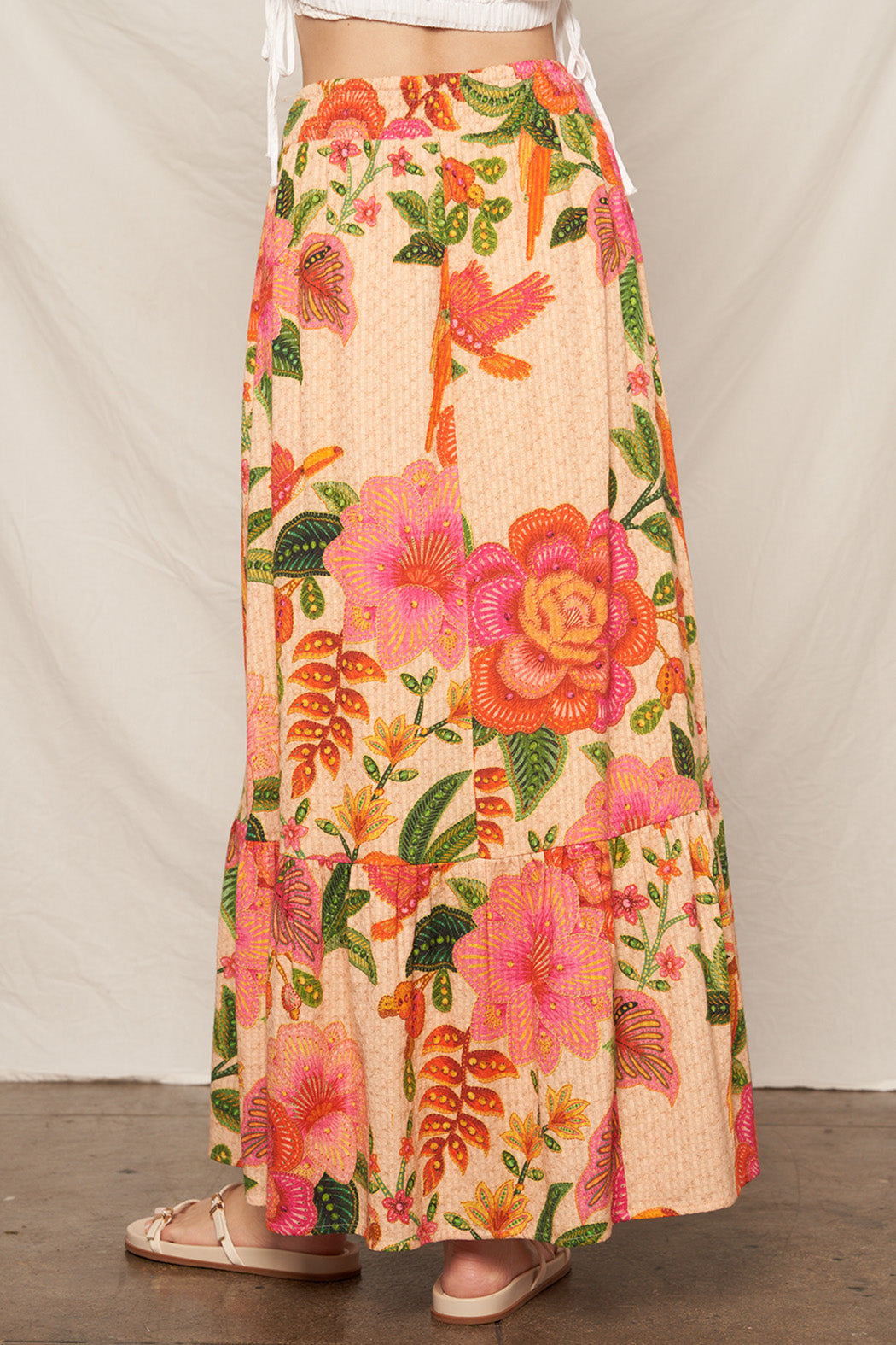 Floral Maxi Skirt