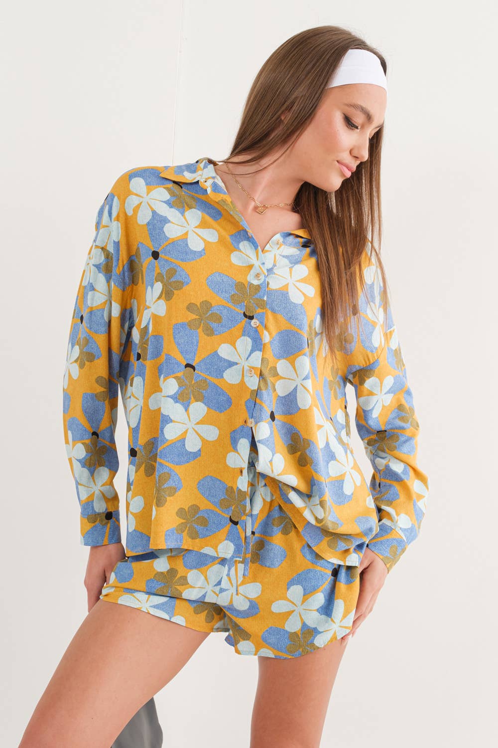 Floral Print Daisy Outfit