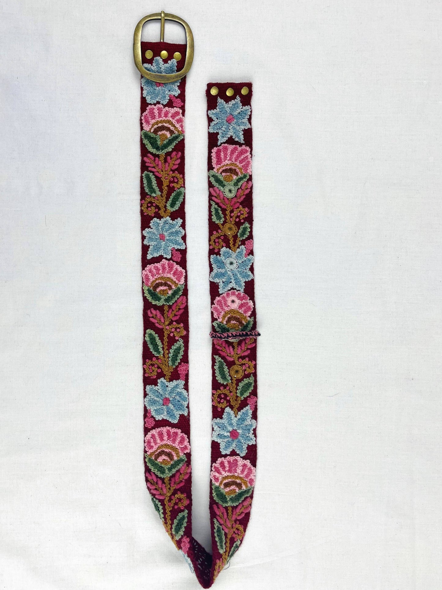 Anabel Wide Embroidered Belt
