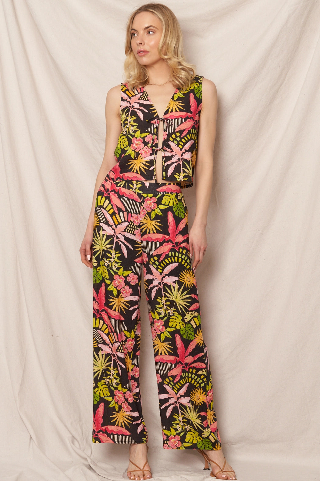 Miami Vice Palm Tree Outfit