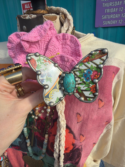 White Butterfly Cuff