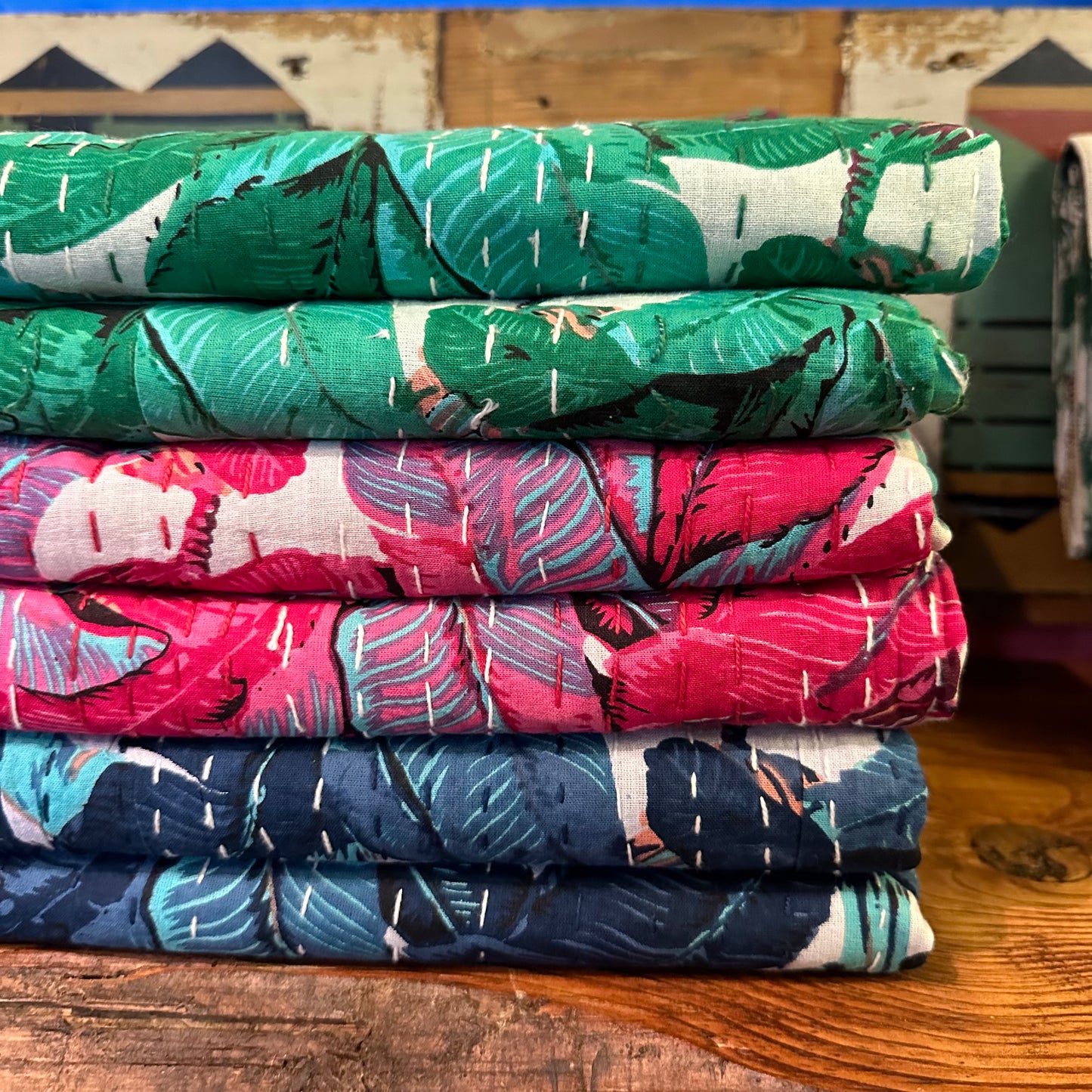 "Hollywood Summer" Banana Leaf Blanket