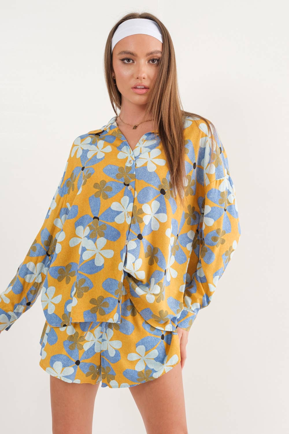 Floral Print Daisy Outfit