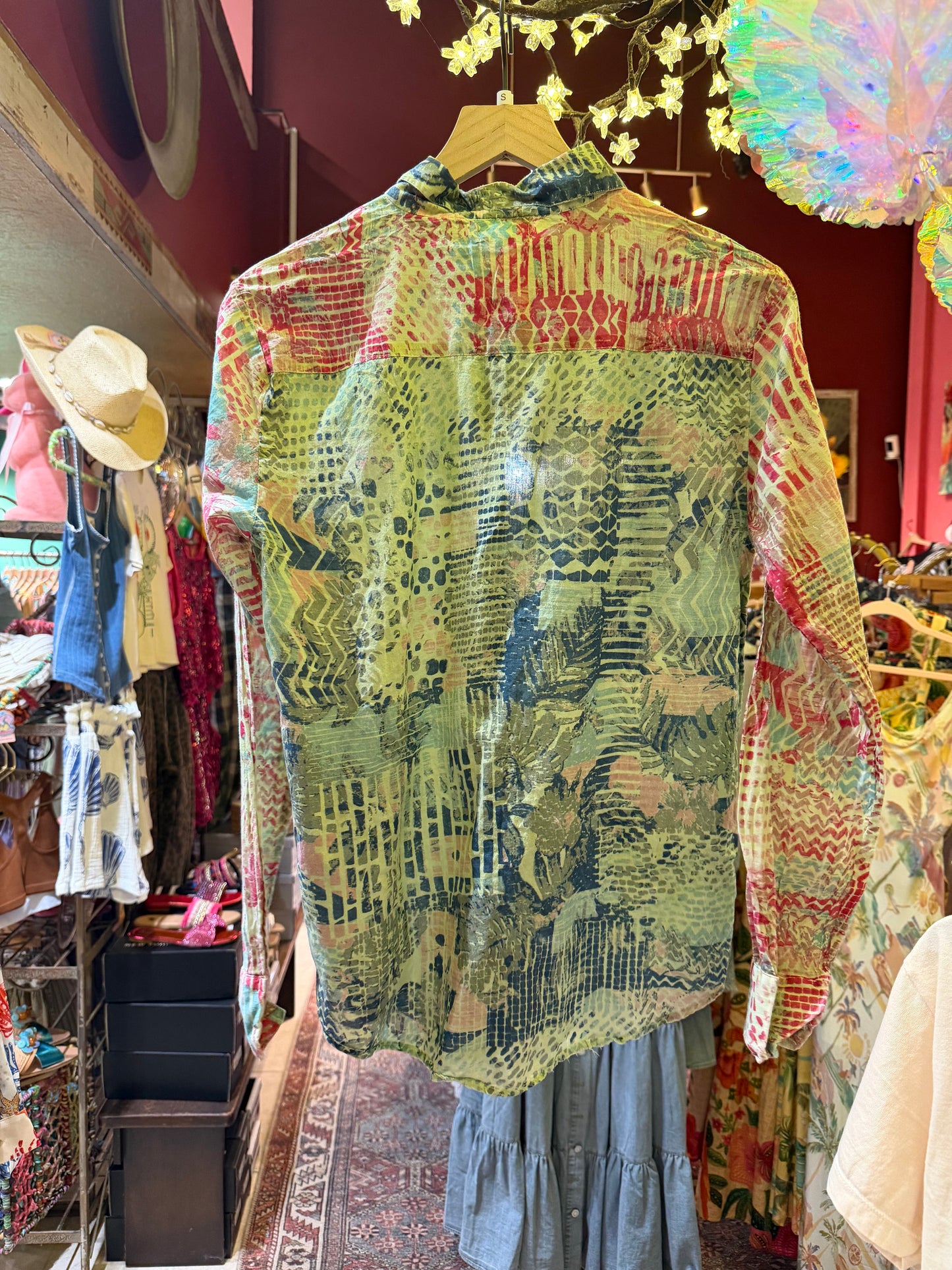 The Siren Button Down Blouse
