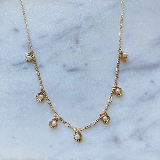 Seraphina Necklace with Pearls