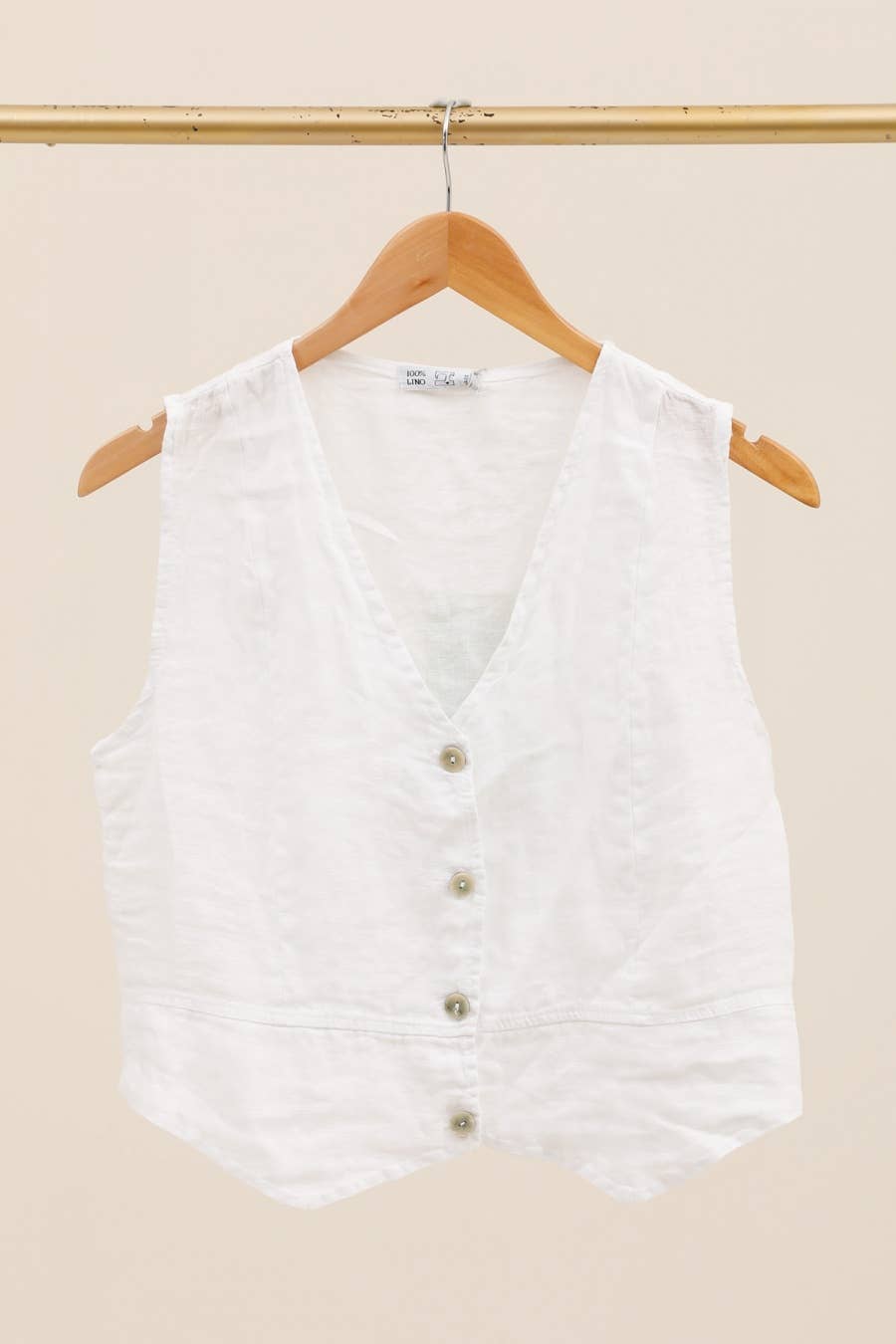 Linen Vest