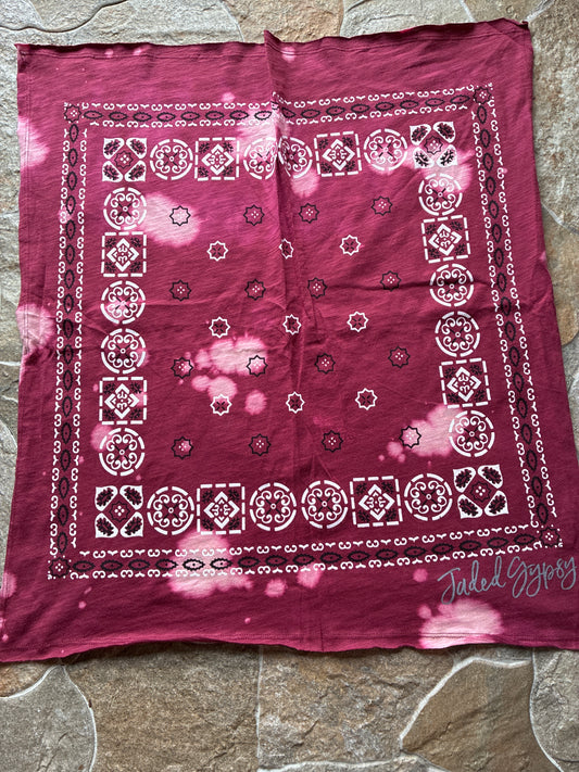 Burgundy T-Shirt Bandanna