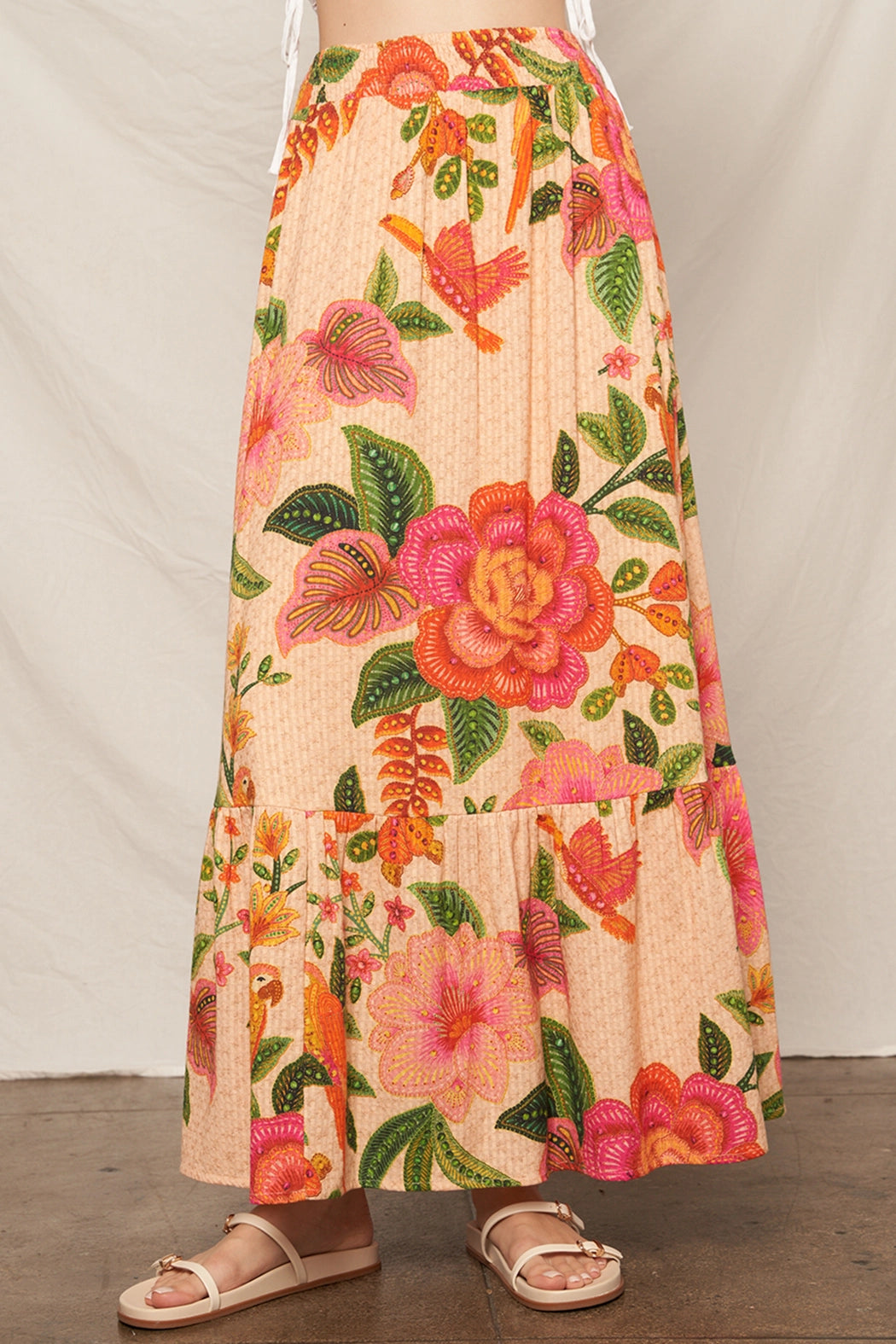 Floral Maxi Skirt