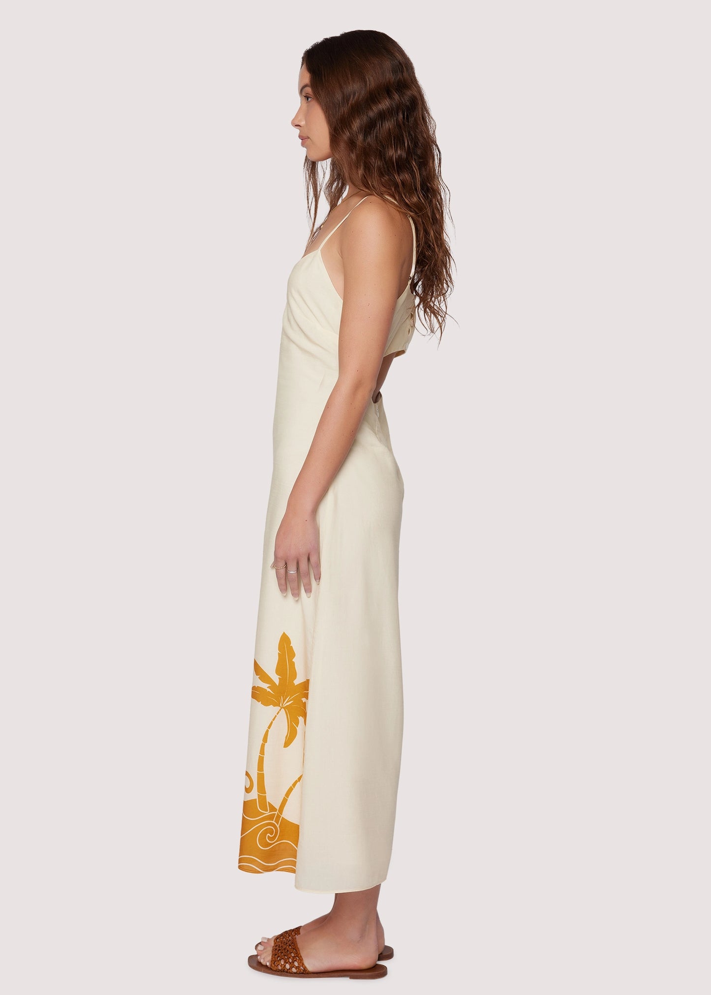 Selina Palm Tree Dress