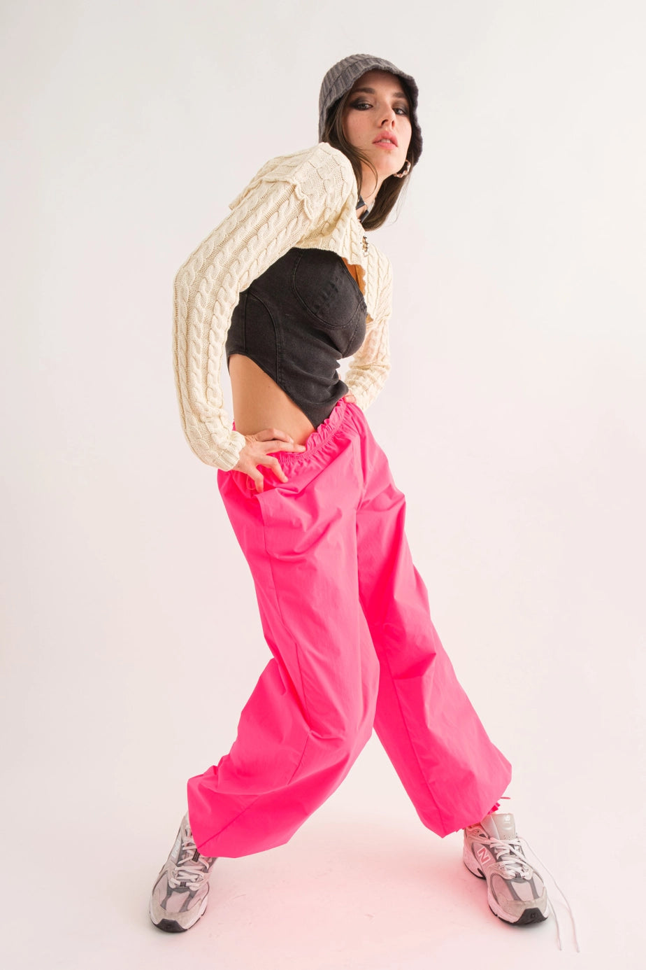Ivory Knit Sweater Shrug