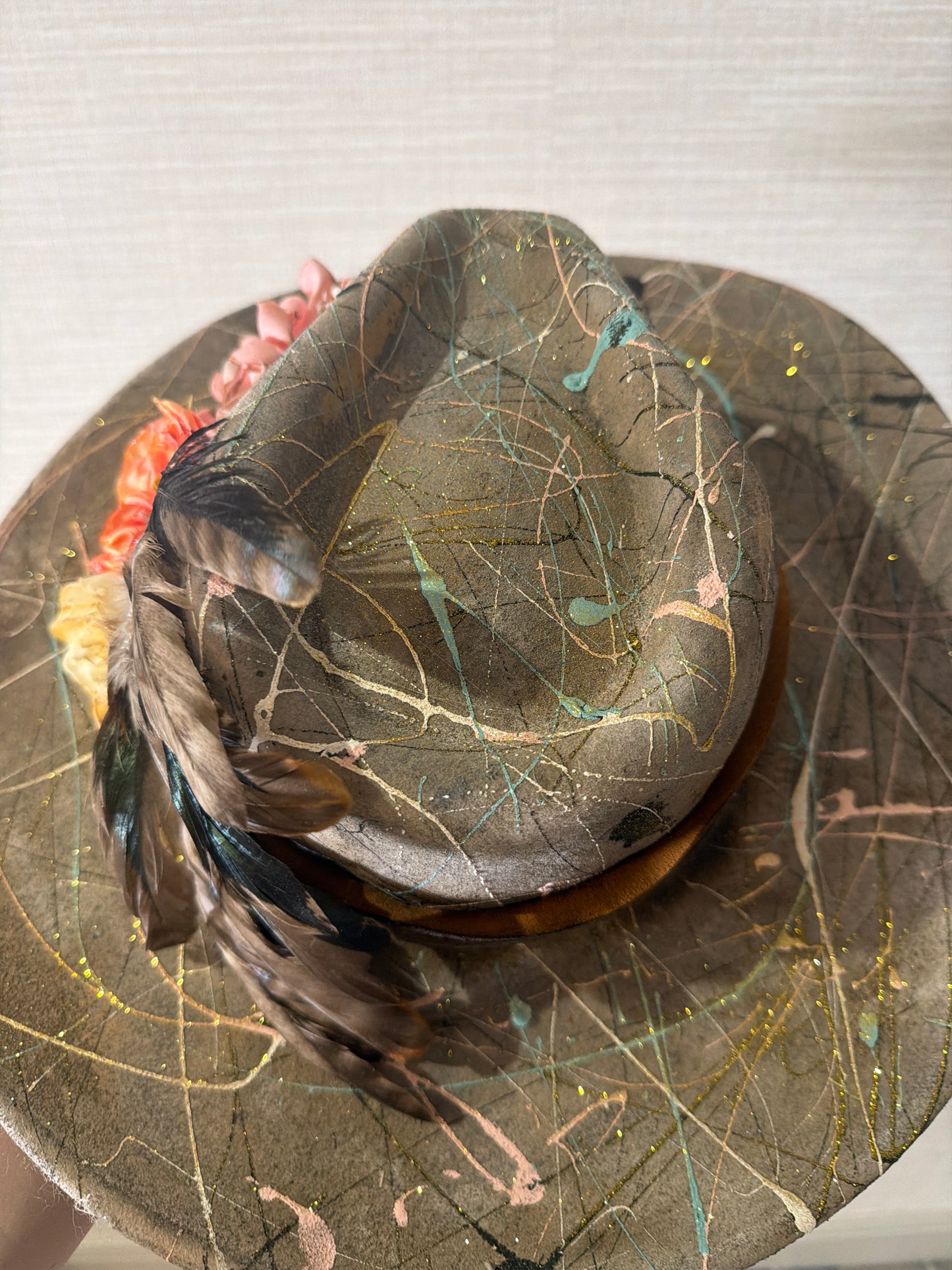 Grey Cowgirl Hat