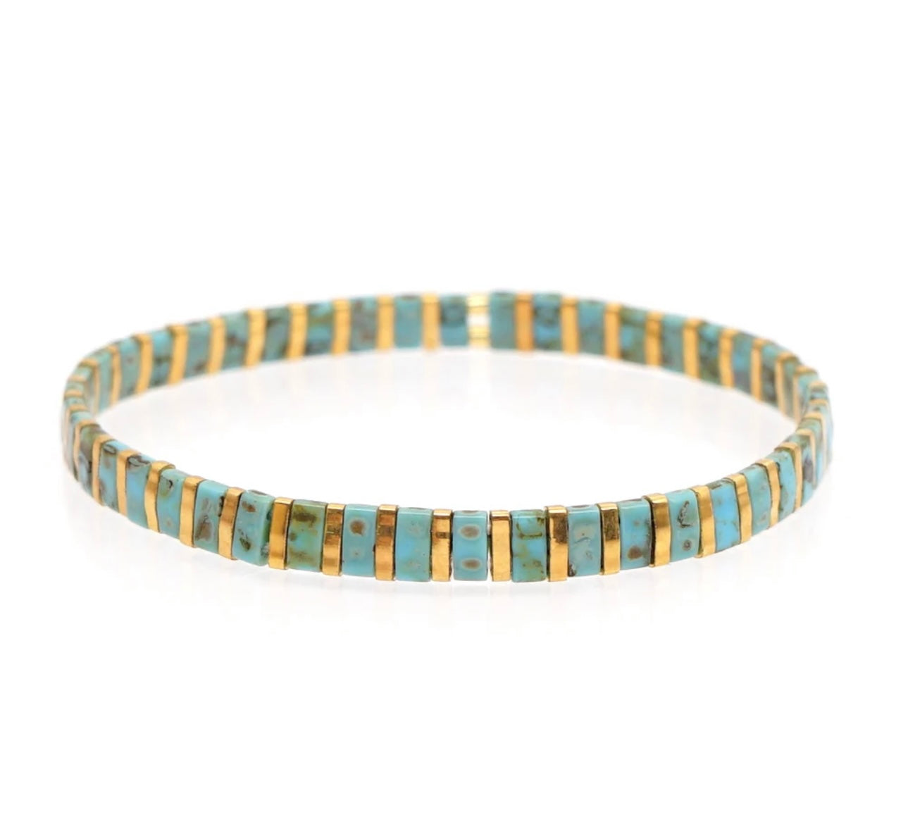 Gemstone Rainbow Bracelet