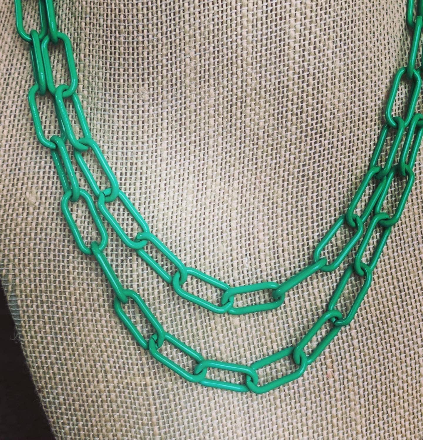 Candy Land Paperclip Necklace