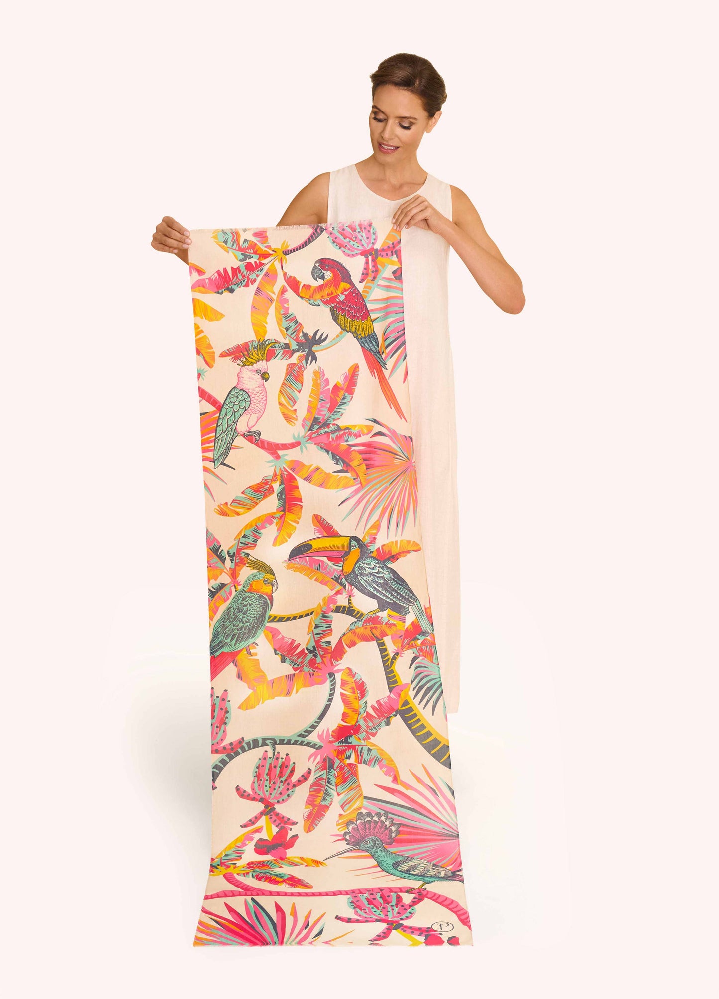 Cotton Scarf - Tropical Paradise
