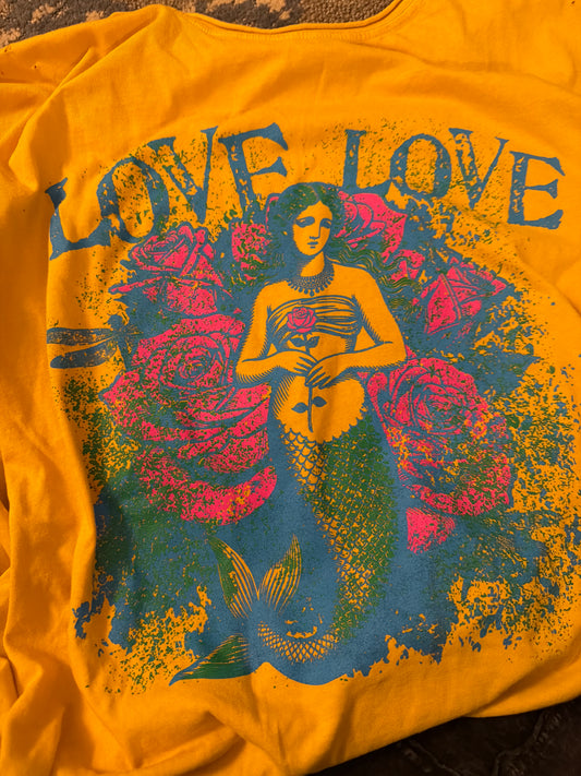 Yellow Mermaid T-Shirt
