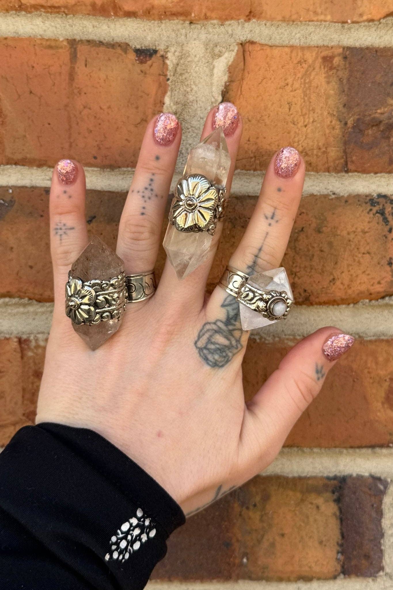 Quartz Point Ring