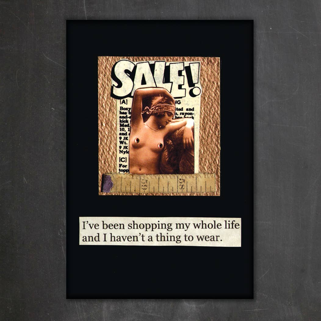 SHOPPING WHOLE LIFE MAGNET