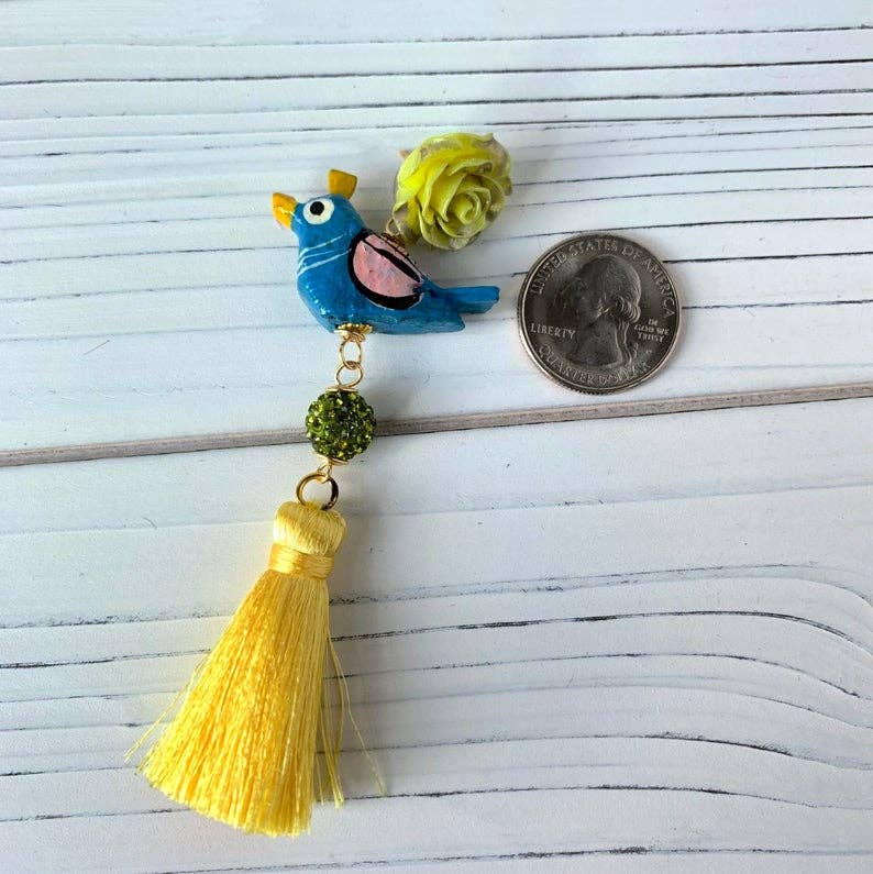 Tropical Bird Earrings