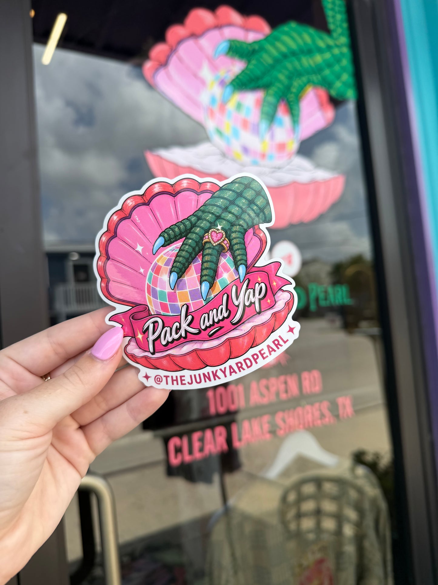 Pack and Yap Sticker