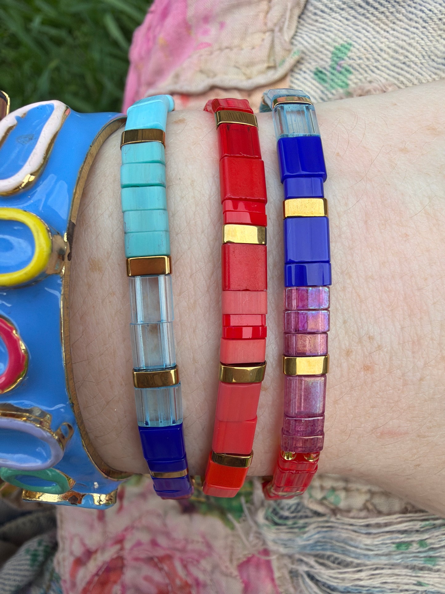 Rainbow Stretch Bracelet