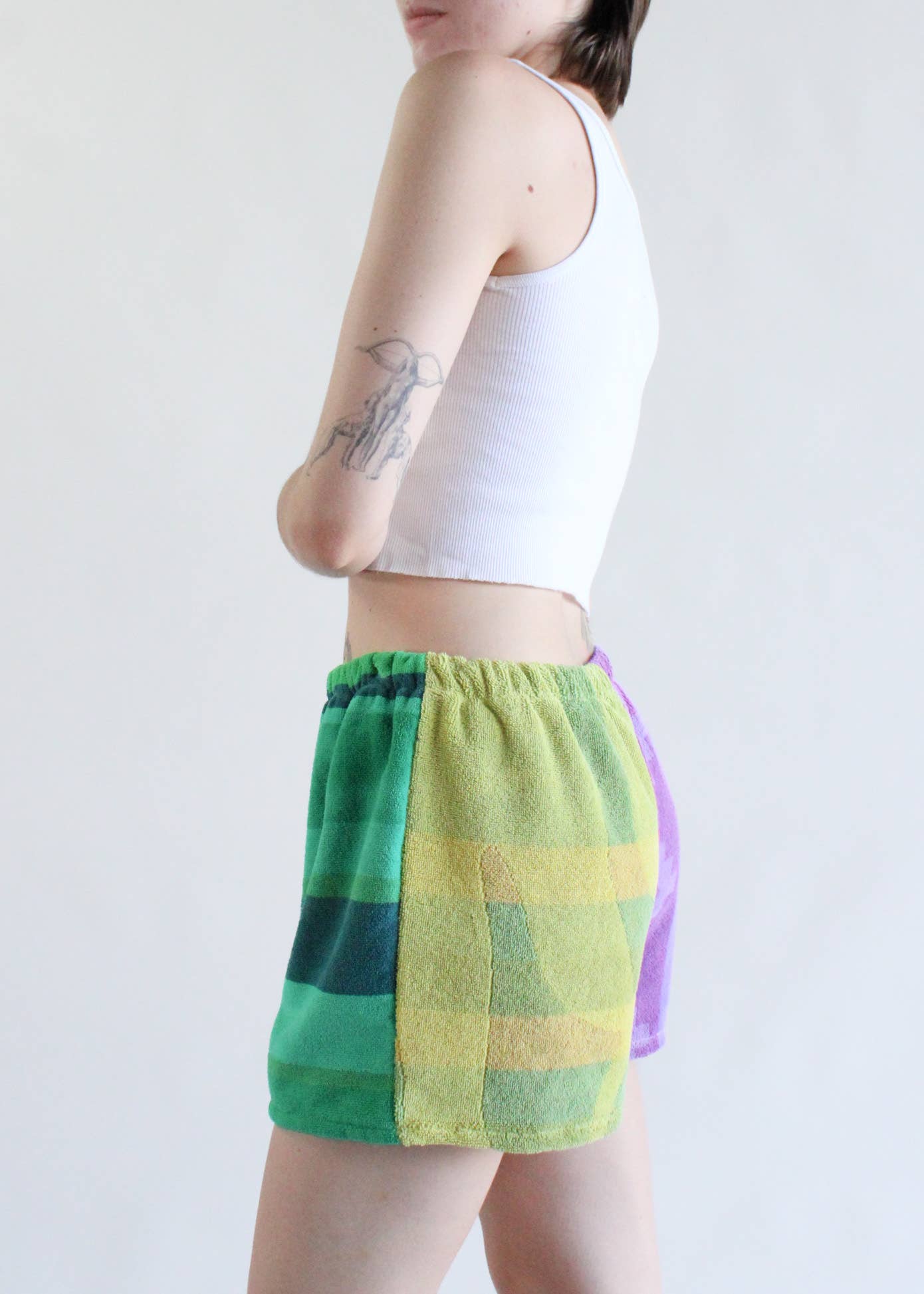 Over Dyed BeachTowel Shorts