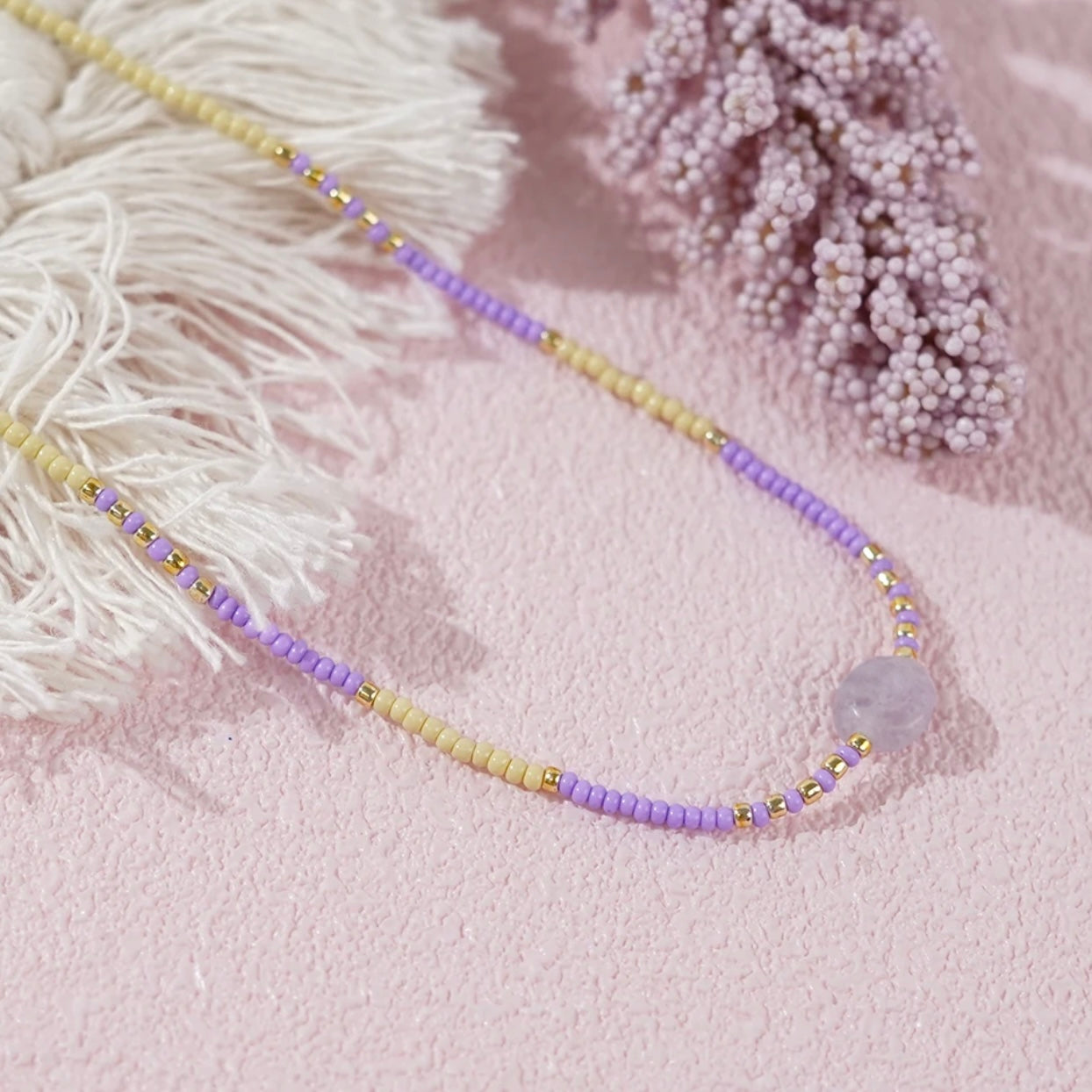 Multicolor Gemstone Necklace