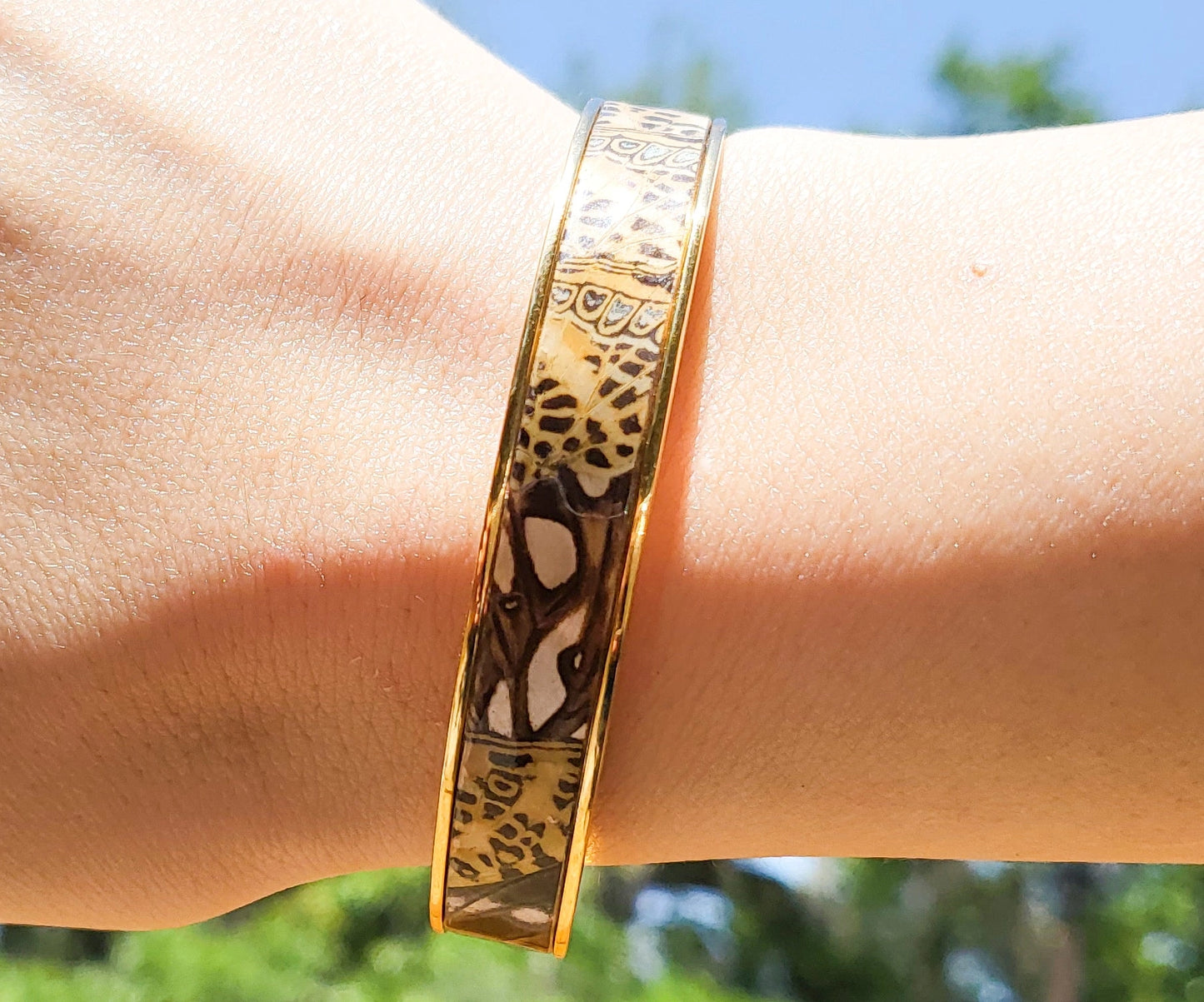 Safari Butterfly Wing Cuff
