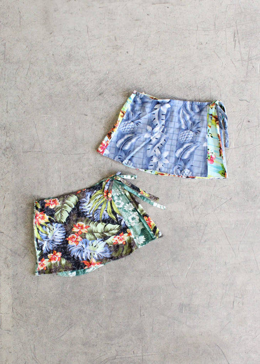 Hawaiian Mini Wrap Skirt Bundle