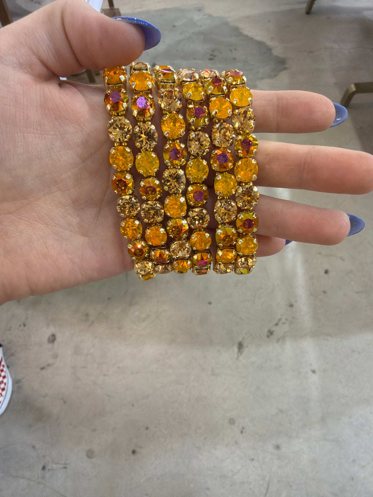 Mini pumpkin spice Stretch Bracelet