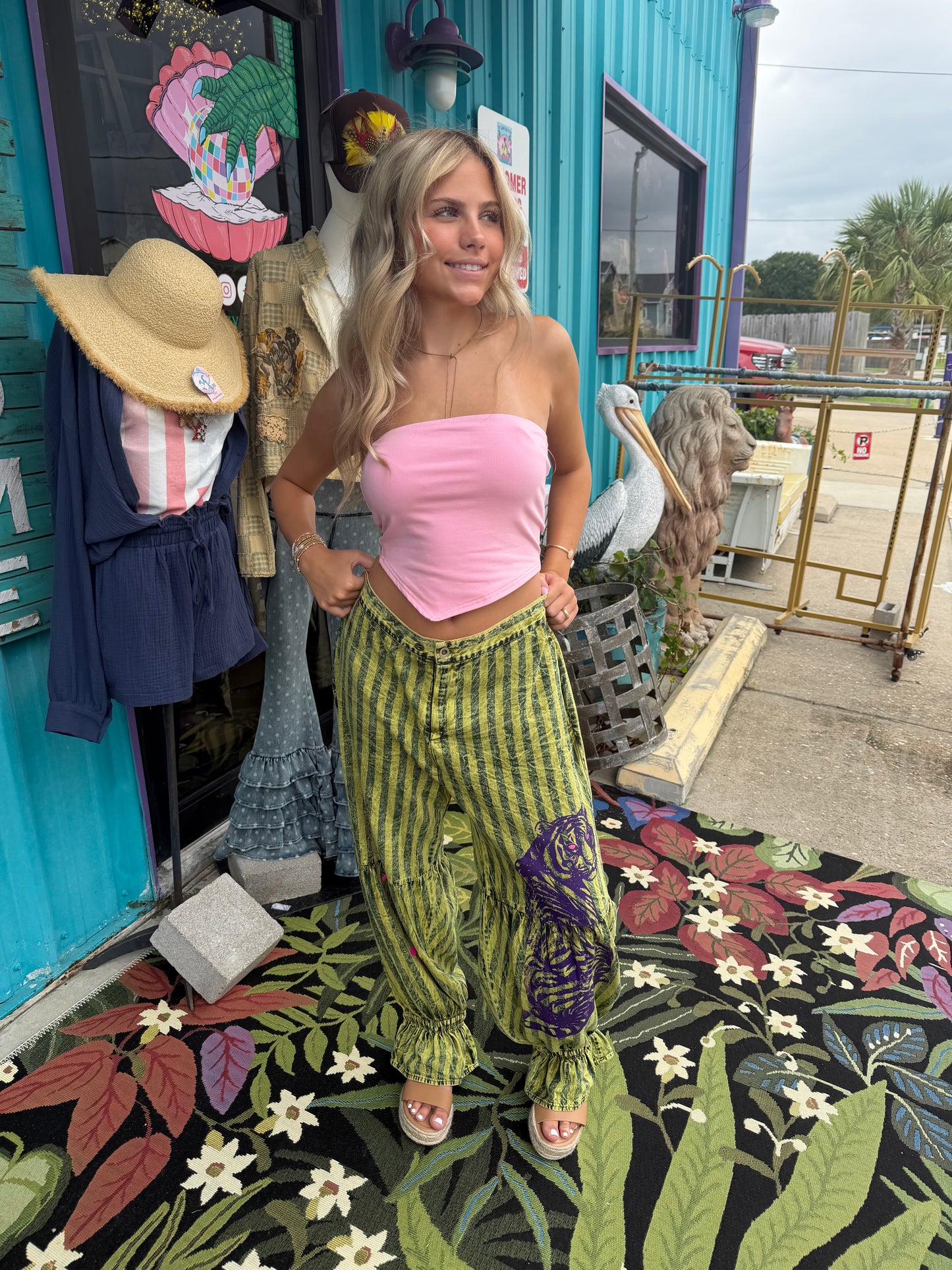 STRIPED SPIRIT TIGER PANTS