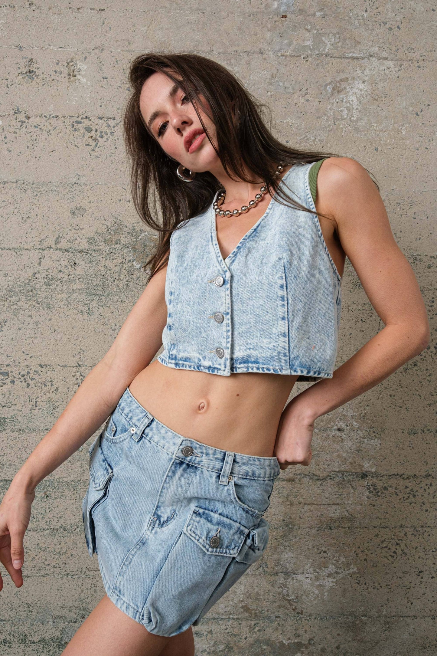 DENIM VEST