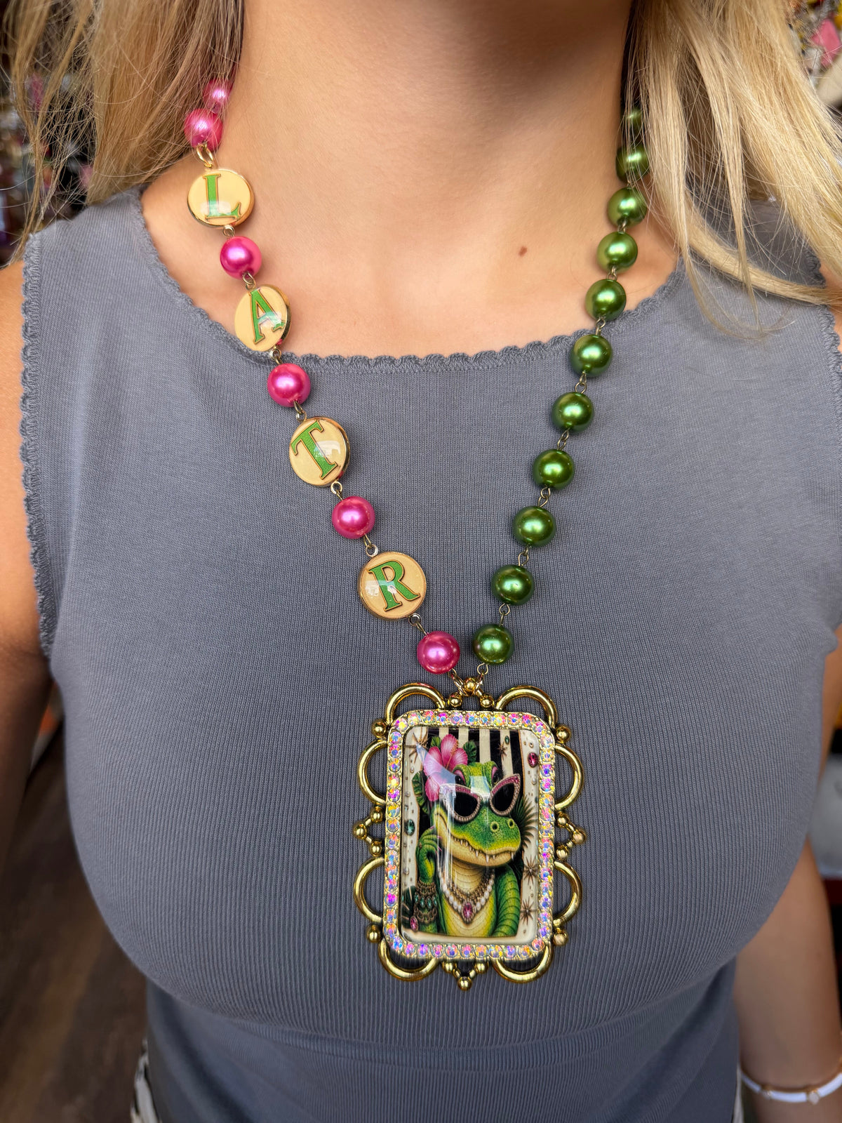 Lady Gator Necklace