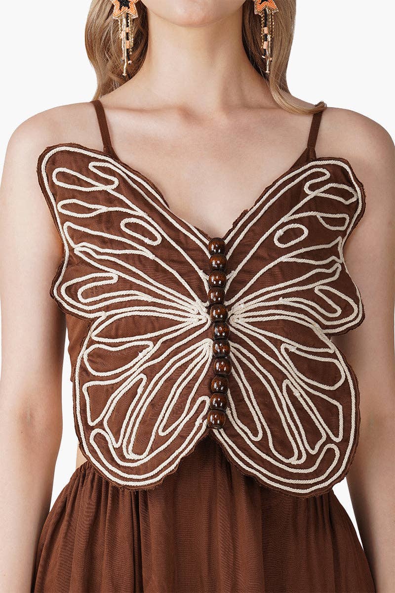 Butterfly Maxi Dress