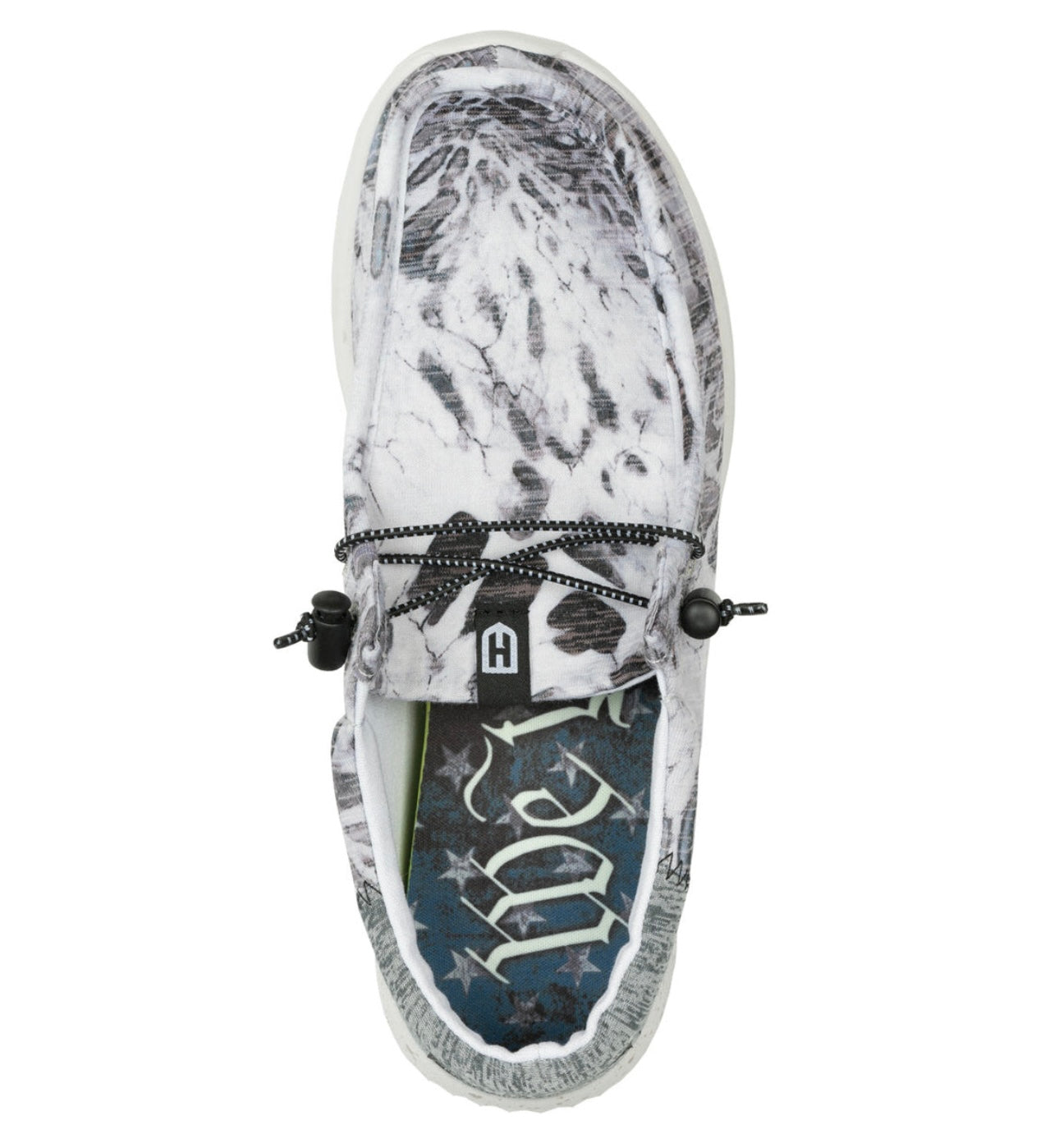Howitzer Silver Mist White Slip-on Shoes