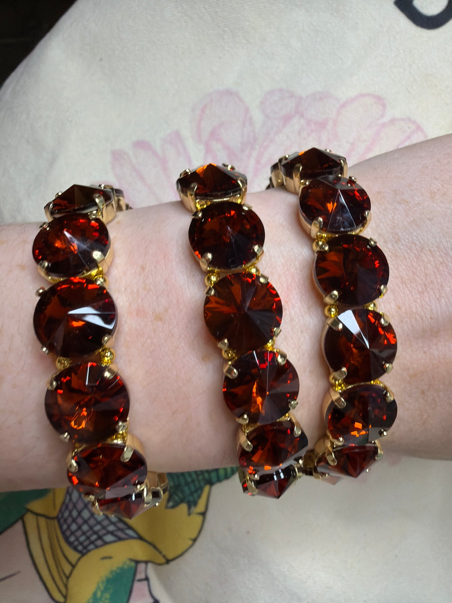 Cherry Cola Stretch Bracelet