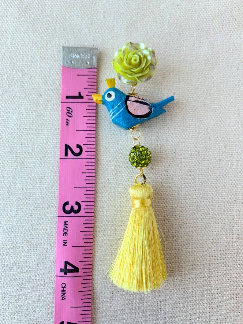 Tropical Bird Earrings