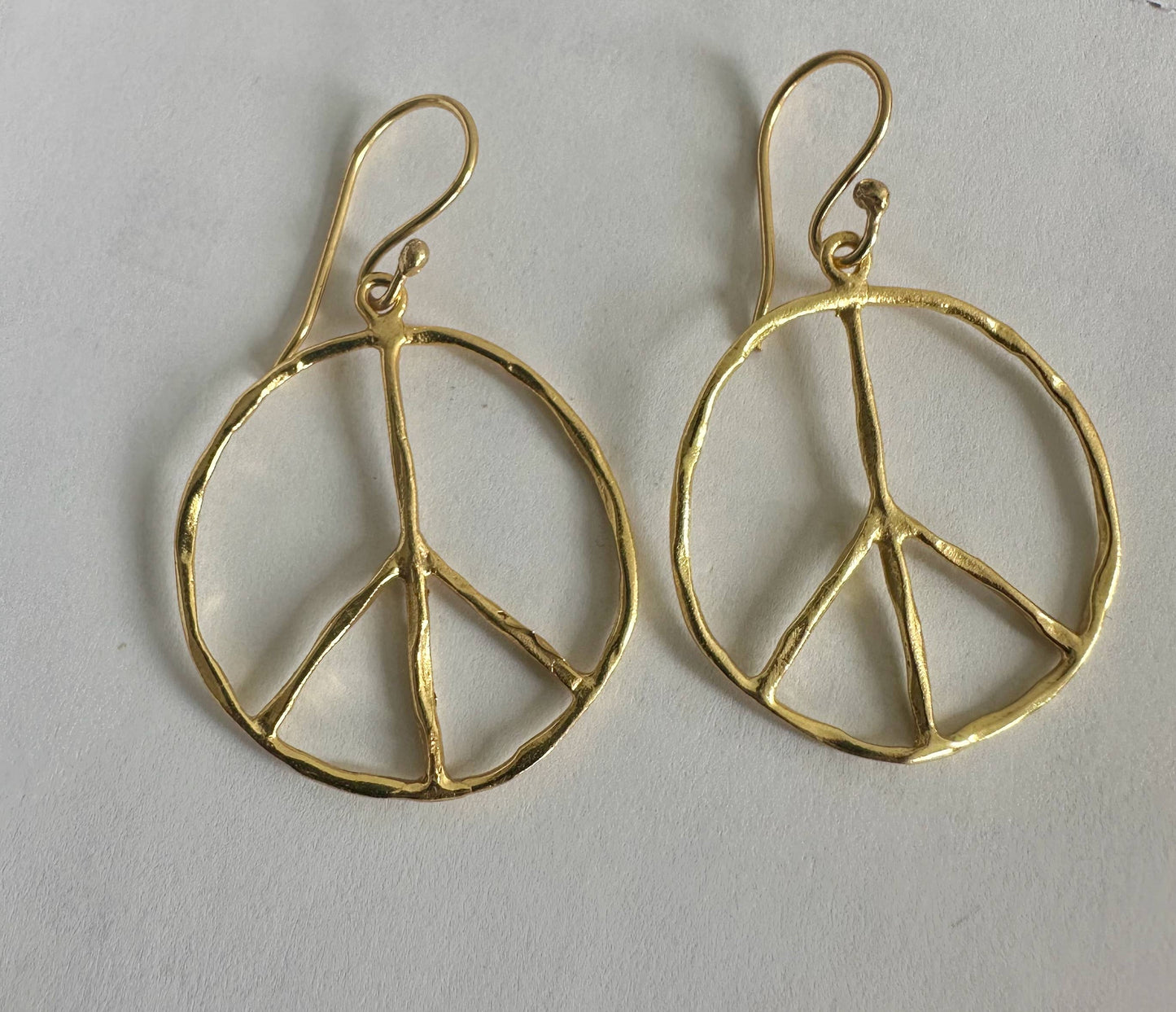 Peace Earrings | Love Peace Symbol