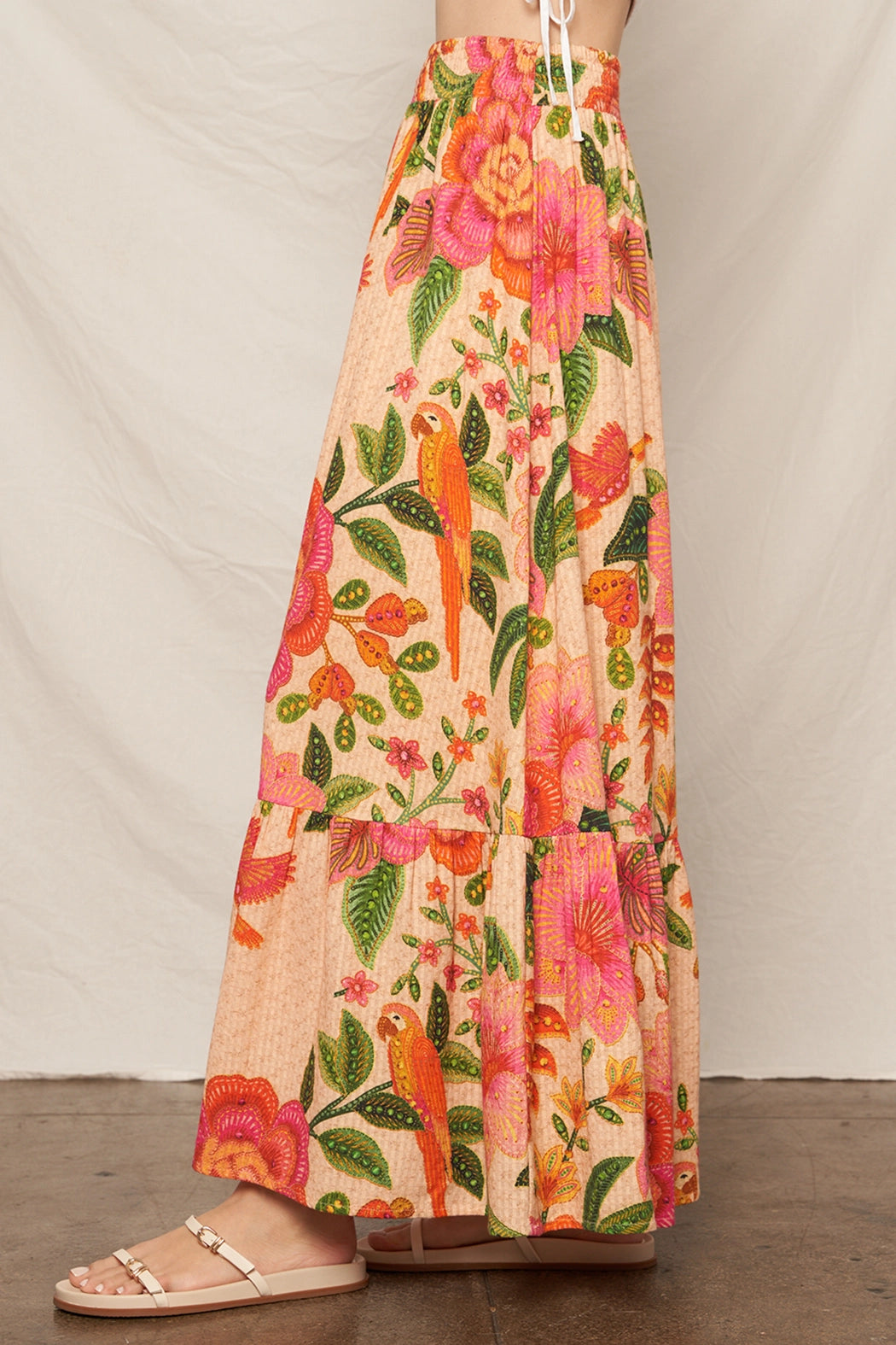 Floral Maxi Skirt