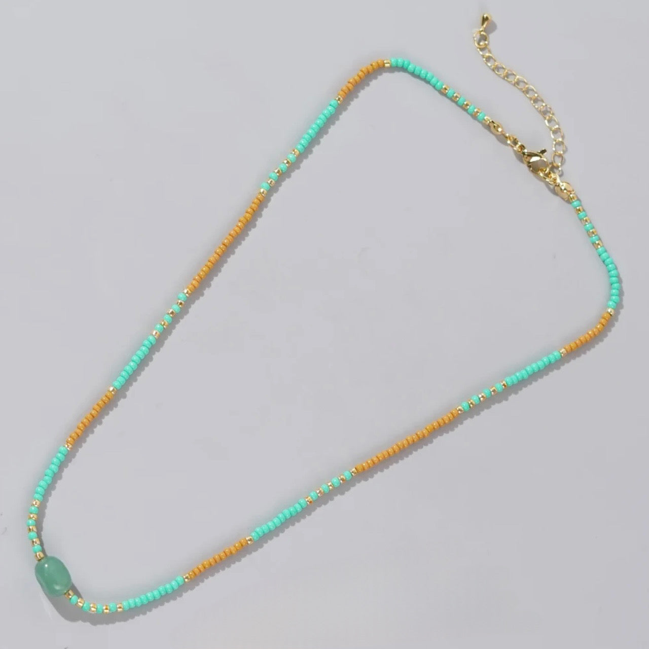 Multicolor Gemstone Necklace