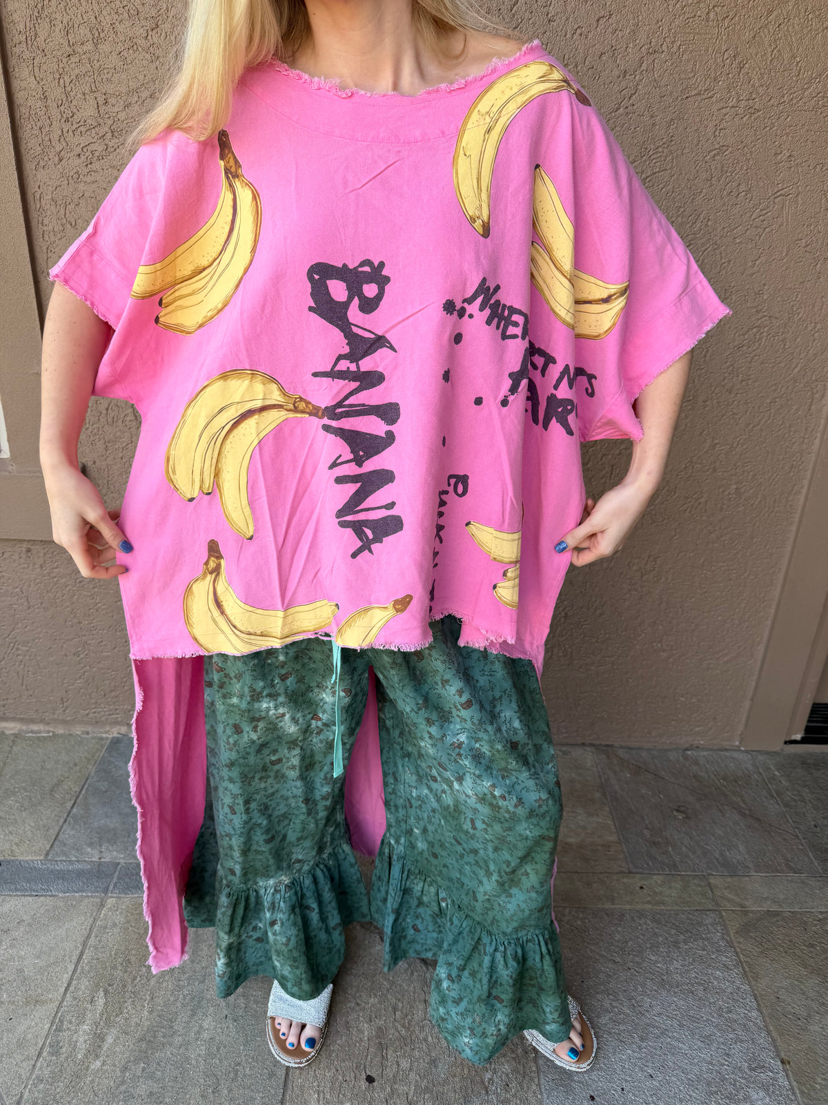 High Low Banana Top