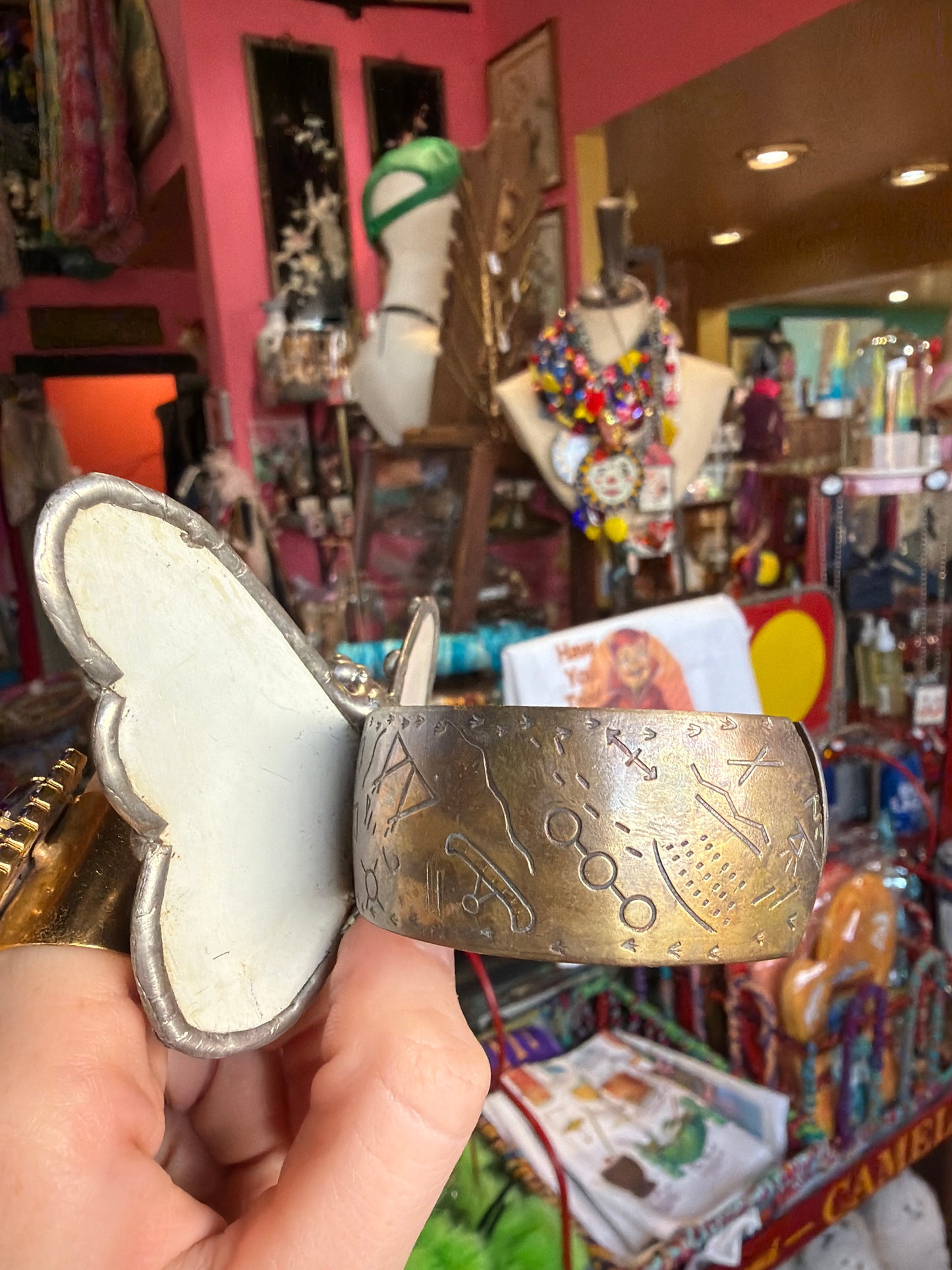 Mocha Butterfly Cuff