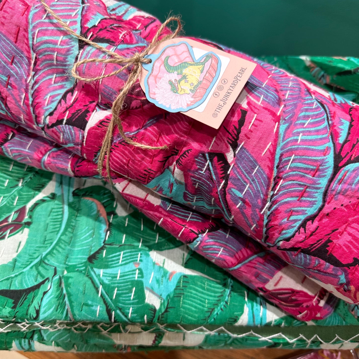 "Hollywood Summer" Banana Leaf Blanket