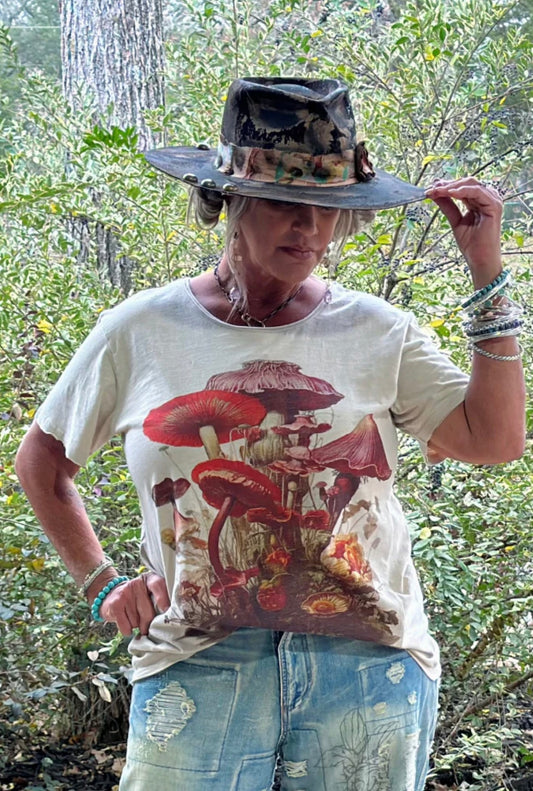 Lovely Mushrooms Moondance T-Shirt