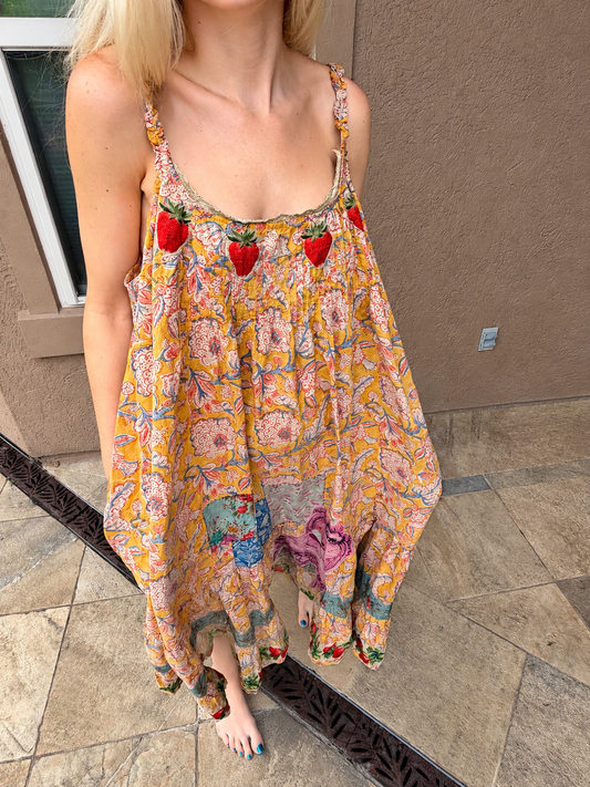 Sunwashed Butterfly bloom dress