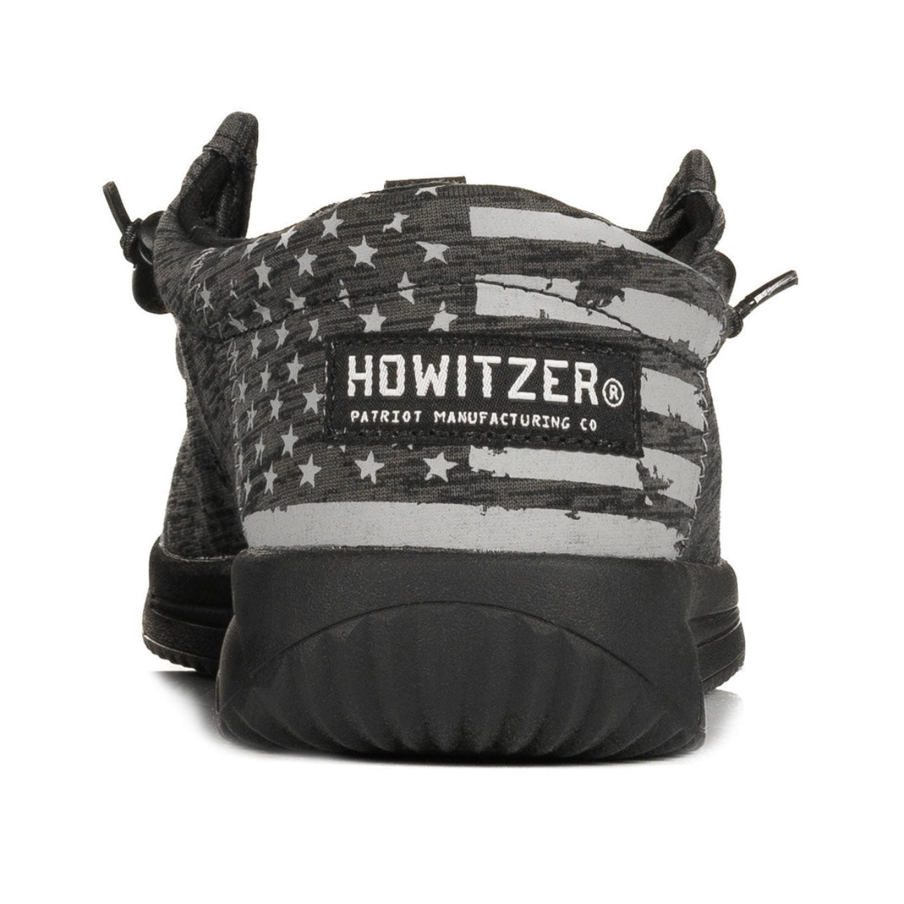 Howitzer Live Free Black Grey Slip-on Shoes