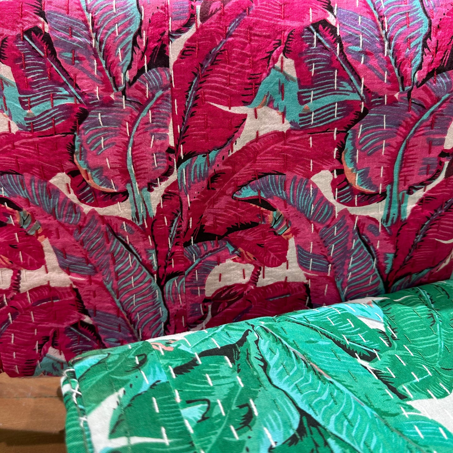 "Hollywood Summer" Banana Leaf Blanket